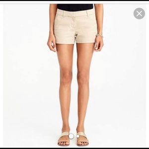 J.Crew 3” Khaki Chino Shorts (Sz 2)